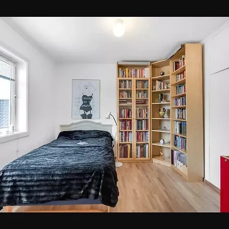 Innholdsrikt Hus Sentral Naer Flyplass, Tog Og Buss I Sentrumsomrade.